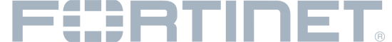 Fortinet logo grey