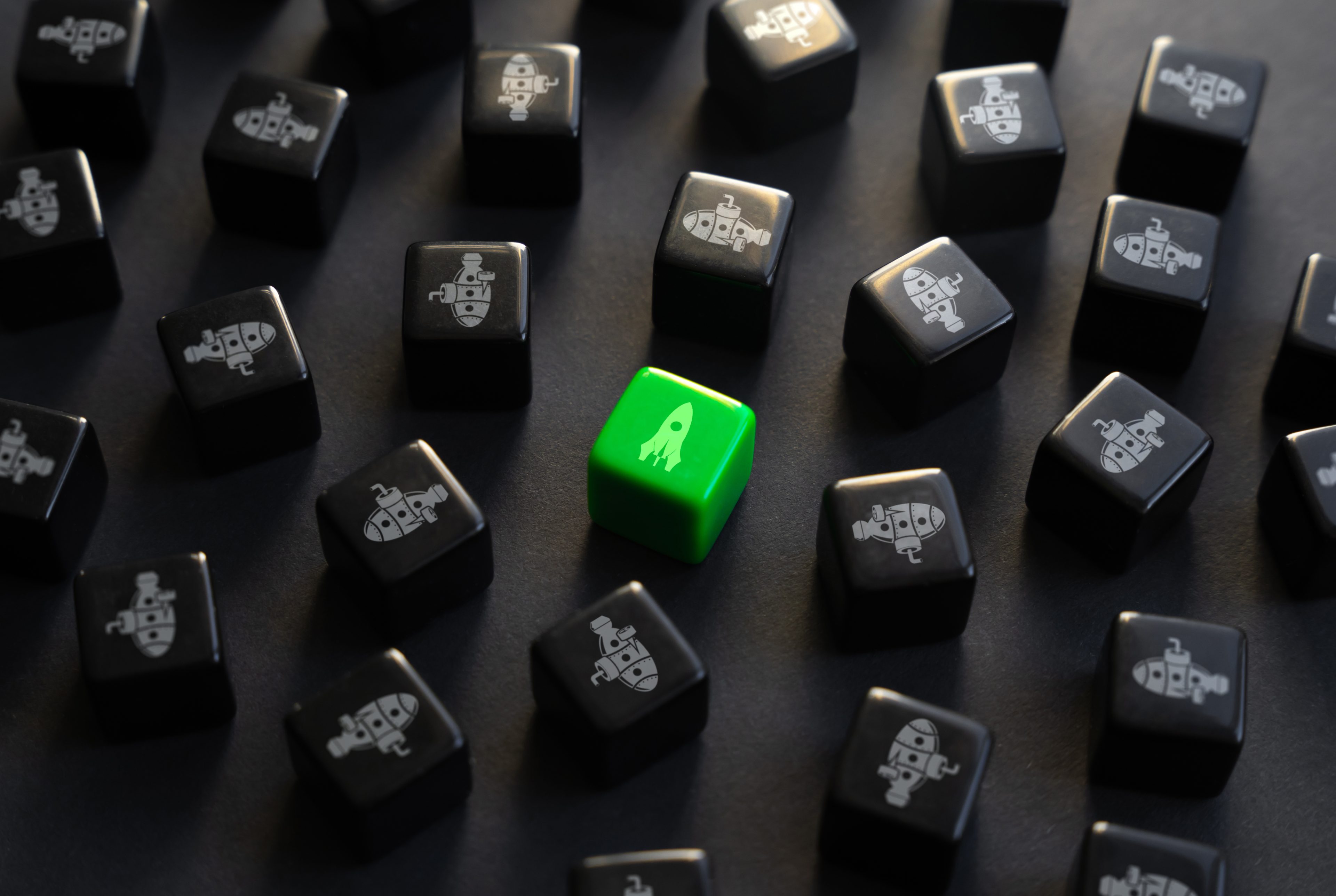 A rocket among submarines, a concept of success among the gray masses. Improve.