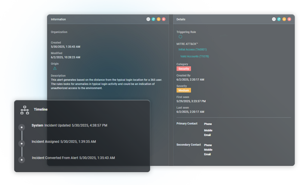 ArmorPoint SIEM Incident Response