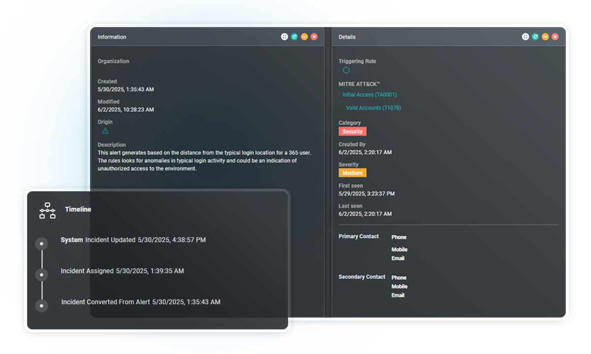 ArmorPoint SIEM Incident Response