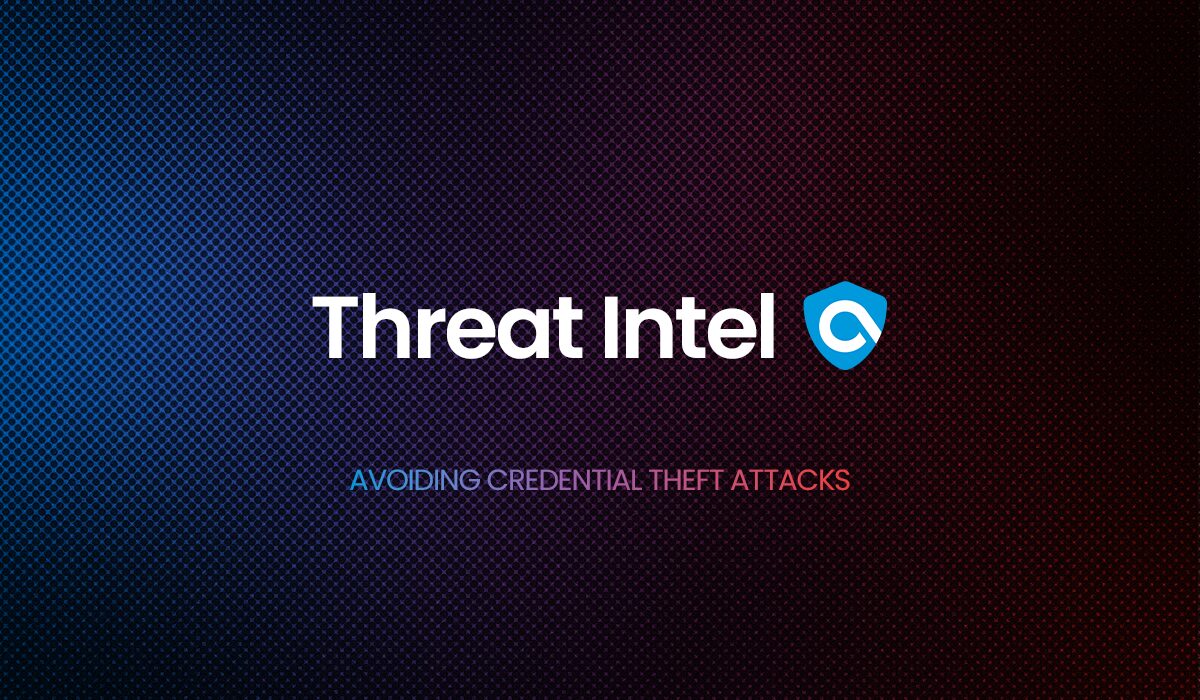 Threat intel avoiding credential theft attacks